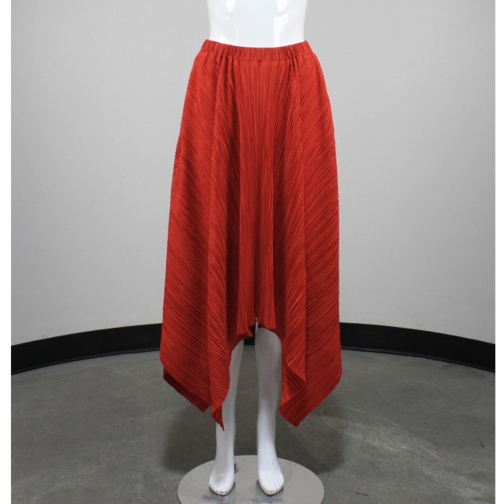 Sunday in Brooklyn Red Asymmetrical mid-length skirt